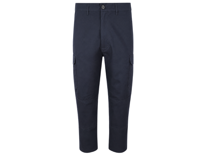Workwear Cargo Trousers B2B Low MOQ Carpet Fitter Uniform Navy Workwear front design preview