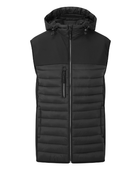 Workwear Hooded Body Warmer – Black | B2B Low MOQ Manufacturer