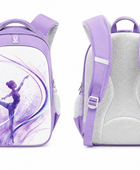 Custom Gymnastics Backpack | Wholesale Gym Team Bag | Lavender Purple White | Apparels Bridge