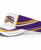 Custom Purple Softball Visor Cap – Wholesale Team Sun Visor for Clubs