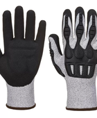 Protective Glove B2B Low MOQ Carpet Fitter Safety Gloves Grey/Black Workwear
