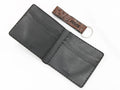 Custom Brown Crocodile Embossed Leather Bifold Wallet Set Wholesale Promotional Corporate Gift Manufacturer