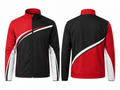 Custom Golf Rain Jacket | Wholesale Golf Club Windbreaker Jacket | Red Black White | Apparels Bridge