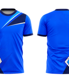 Custom Handball Jersey – Blue & Light Blue Team Shirt, Wholesale, Low MOQ, Bulk Sportswear