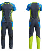 Custom Gray & Green Climbing Uniform – Team Set Wholesale, Low MOQ, Personalized Name & Number