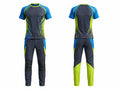 Custom Gray & Green Climbing Uniform – Team Set Wholesale, Low MOQ, Personalized Name & Number