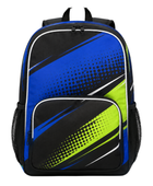Custom Handball Team Backpack – Blue Neon Yellow Sports Bag for Wholesale Buyers