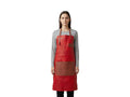 Women’s Genuine Leather Apron Cooking BBQ Grill Chef Apron for Women