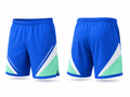 Custom Tennis Shorts – Blue & Aqua Performance Shorts, Wholesale Bulk, Low MOQ, Team Uniform
