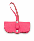 Scalloped Leather Glasses Case Wholesale | Personalized Eyewear Pouch Manufacturer