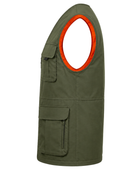 Custom Softshell Sleeveless Hunting Jacket Olive B2B