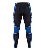 Custom BJJ Spats Compression Tights – Black Blue MMA No-Gi Teamwear for Wholesale Buyers