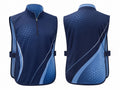 Custom Golf Caddie Bib | Wholesale Golf Tournament Caddie Vest | Navy Blue White | Apparels Bridge