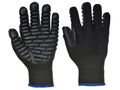 Anti Vibration Glove B2B Low MOQ Construction Work Gloves Black/Blue Workwear