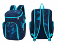 Custom Black Blue Flag Football Backpack Bag – Wholesale Team Sports Bag