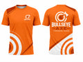 Custom Orange Axe Throwing Venue Logo T-Shirt – Wholesale Staff & Merchandise Shirt