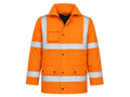 Safety Jacket B2B Low MOQ Construction Workwear Fluorescent Orange