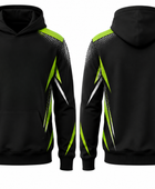 Custom Black Flag Football Hoodie – Sublimated Team Hoodie for Wholesale Clubs