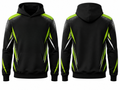 Custom Black Flag Football Hoodie – Sublimated Team Hoodie for Wholesale Clubs