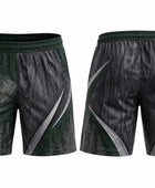 Black & Black Axe Throwing Shorts – Bulk Team Shorts, Low MOQ, Wholesale Performance Sportswear