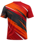 Custom Handball Training Shirt – Red Black Warmup Teamwear for Wholesale Sports Buyers