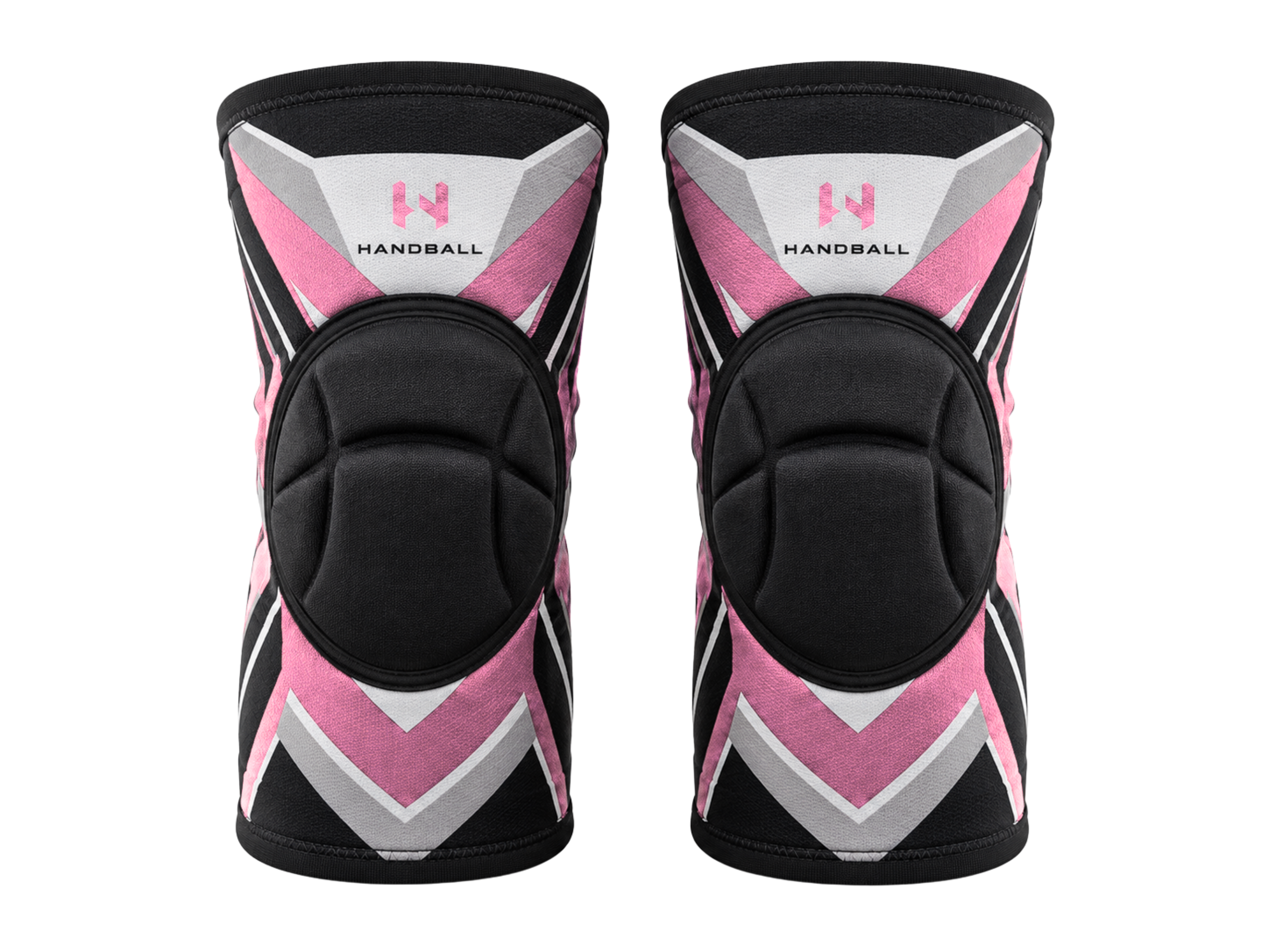 Custom Handball Knee Pads – Black Pink Team Gear for Wholesale Sports Buyers