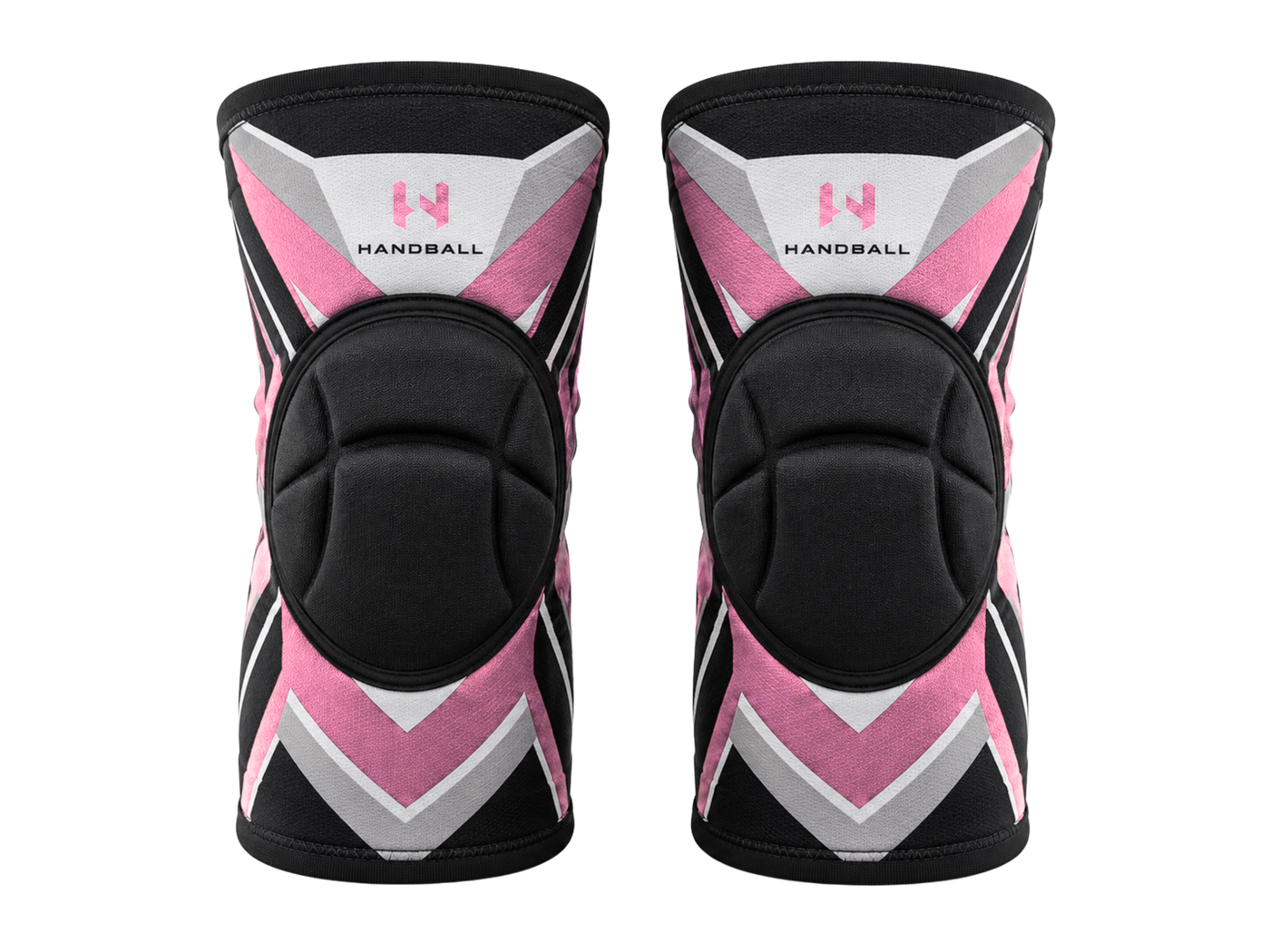 Custom Handball Knee Pads – Black Pink Team Gear for Wholesale Sports Buyers