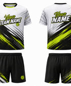White & Teal Pickleball Uniform – Custom Team Jersey & Shorts, Wholesale Bulk, Low MOQ