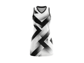 Custom Black,White & Silver  Sublimated Basketball Dress
