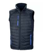 Recycled Workwear Gilet – Navy and Royal Blue | B2B Low MOQ Manufacturer