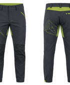 Climbing Pants – Custom Charcoal Lime Bouldering Teamwear Wholesale