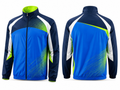 Custom Blue Lime Lacrosse Warm-Up Jacket Wholesale Full-Zip Team Outerwear