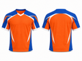 Wholesale Orange & Blue Lacrosse Jersey – Custom Team Uniform, Bulk Orders, Low MOQ, Performance Sportswear