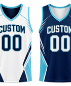 Custom Navy Teal Reversible Lacrosse Pinnie – Wholesale Team Practice Jersey