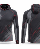 Custom Charcoal Red Climbing Gym Pullover Hoodie – Wholesale Teamwear