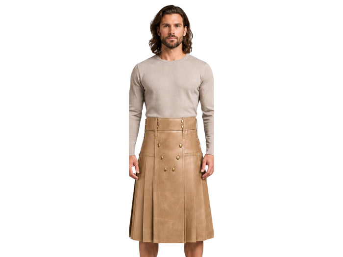 CUSTOM LEATHER KILT