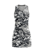 Custom Gray Camo Sublimated Basketball Dress – Teamwear