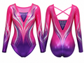 Custom Dance Team Uniform – Purple & Aqua Performance Outfit – Wholesale & Low MOQ