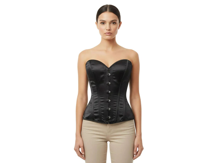 LEATHER CORSET TOP