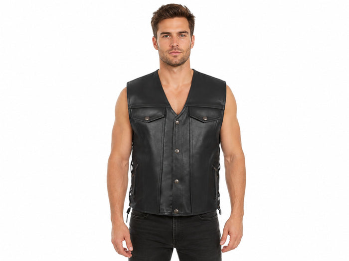 CUSTOM LEATHER VEST