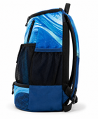 Custom Swim Mesh Backpack – Blue Black Wholesale Team Gear Bag