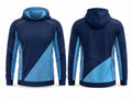 Custom Navy Blue Cricket Hoodie – Sublimated Team Pullover for Wholesale Clubs