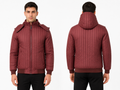 Hooded Vertical-Quilt Puffer Jacket | B2B Low MOQ Manufacturer