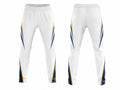 Custom White Cricket Trouser – Sublimated Slim Fit Team Pants for Wholesale Buyers