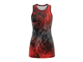 Custom Red, Black & Gray  Sublimated Basketball Dress