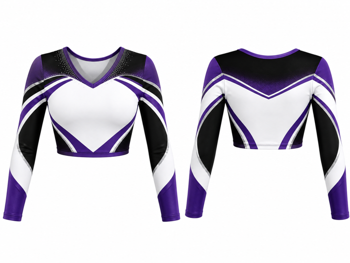 CUSTOM CHEER SHELL TOP