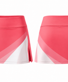 Custom Coral Pink Women’s Badminton Skort – Wholesale Teamwear