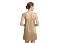 Wholesale Champagne Silk Sleeveless Short Nightgown, Custom Sleepwear Manufacturer for Private Label Boutique Brands