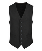 Lined Waistcoat – Black | B2B Low MOQ Uniform Manufacturer