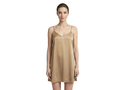 Wholesale Champagne Silk Sleeveless Short Nightgown, Custom Sleepwear Manufacturer for Private Label Boutique Brands